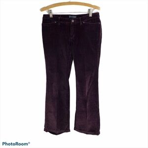 Banana Republic Purple Velvet Pants Women’s Sz 2